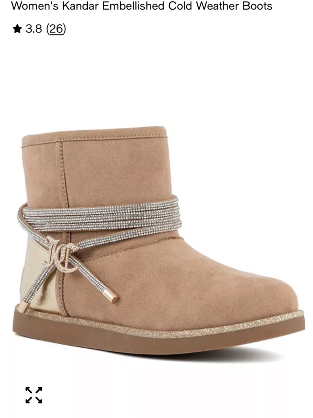Juicy Couture Women's Kandar Embellished Cold Weather Boots